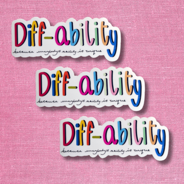 Diff - ability Sticker - Image 2