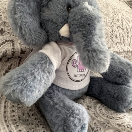 Elfi Elephant with Elfi Says T-shirt