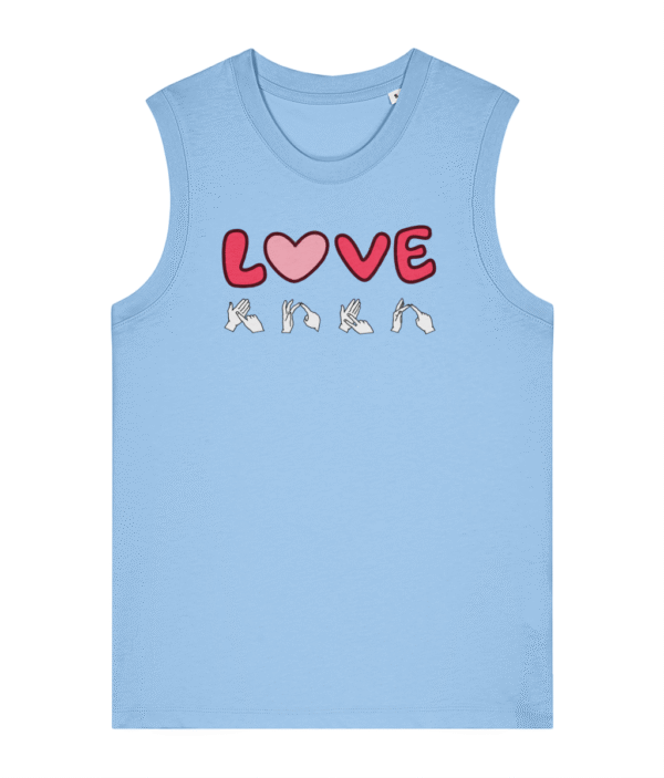 Mia Finger Spelling LOVE VEST - Image 4
