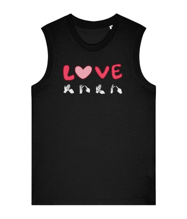 Mia Finger Spelling LOVE VEST - Image 3