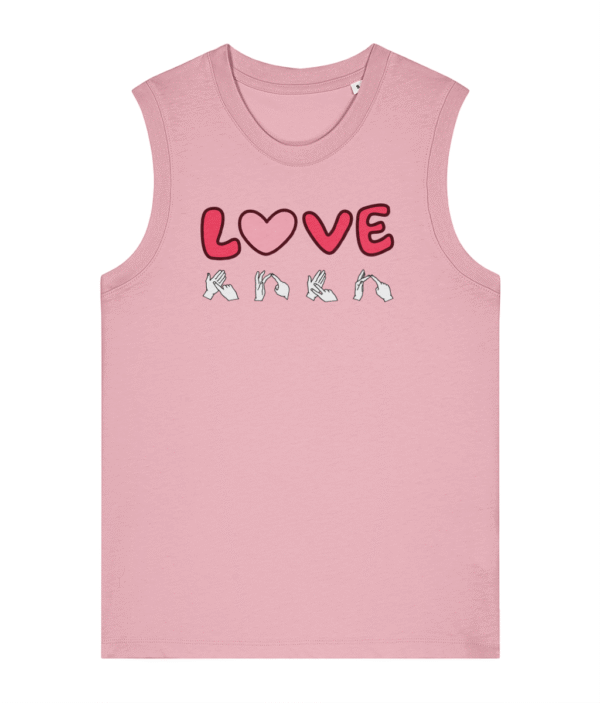 Mia Finger Spelling LOVE VEST - Image 5