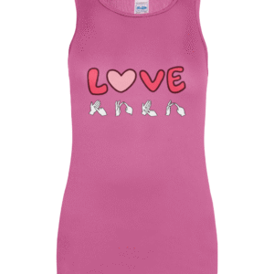 Just Cool Finger Spelling LOVE VEST