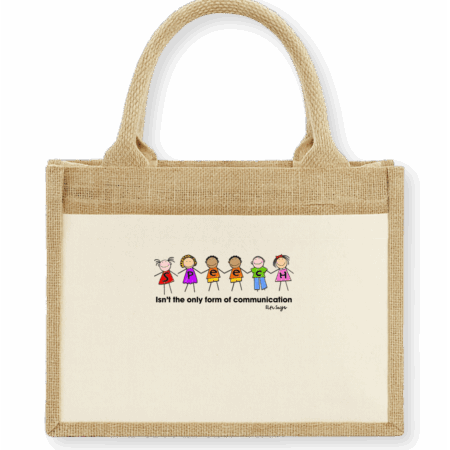Speech Isn’t The Only Form Of Communication Tote Bag