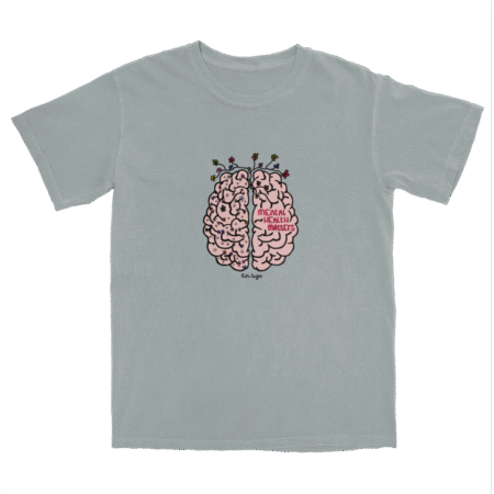 Elfi Says Adult T-Shirt Mental Health Matters