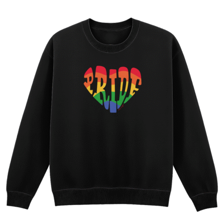 Elfi Says Adult Crew Neck Pride Sweatshirt